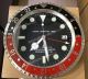 Rolex GMT Red black bezel Wall Clock Reproduction_th.jpg